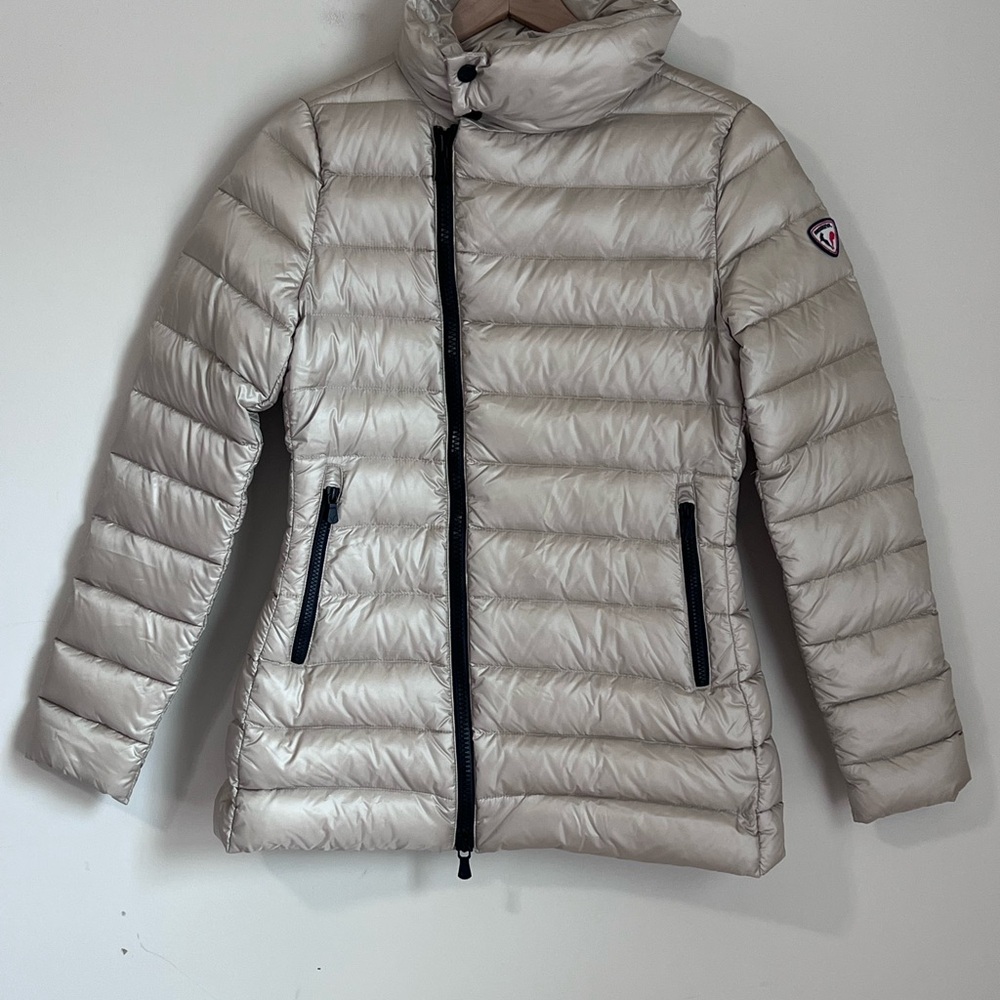 ROSSIGNOL Women's Down Puffer Ski Jacket Sz Small EUC‎